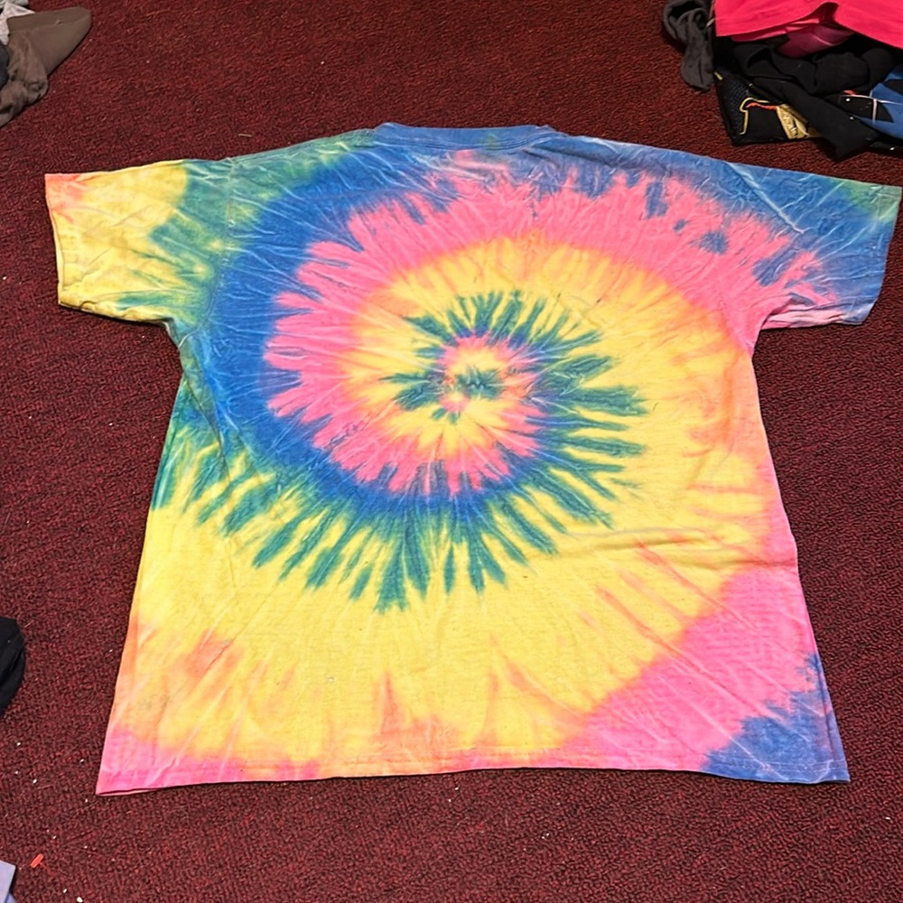 Mackinac Island tie-dye shirt